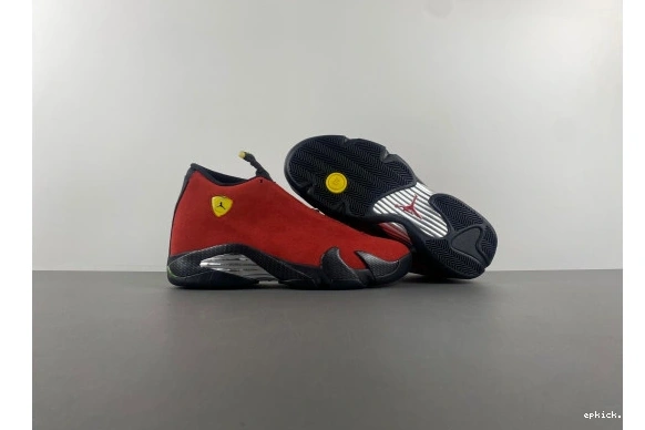 Rep EP  654459-670 Air  Jordan 654459-670 14 “Ferrari” 0130
